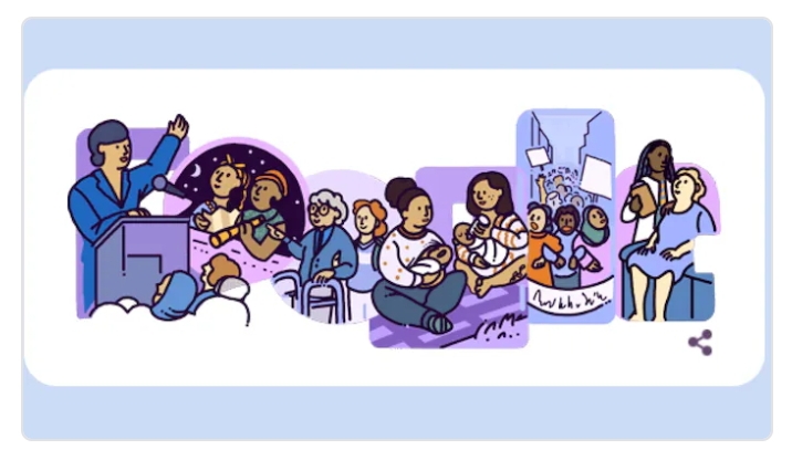 Google Doodle: আন্তর্জাতিক নারী দিবসে কী বার্তা ফুটে উঠল গুগল ডুডলে?