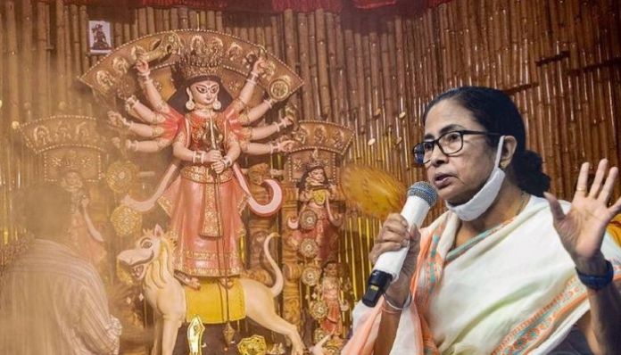 Mamata on Durgapuja: মহালয়ার দু’দিন আগেই পুজো উদ্বোধন শুরু মুখ্যমন্ত্রীর
